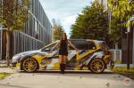 Volkswagen Golf R on Vossen Wheels (HC-3) 2017 года